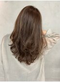 ハイライト_ベージュ_レイヤースタイル