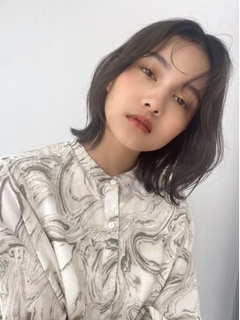 オー(Eau) ◇地毛風カラー×くびれボブ◇