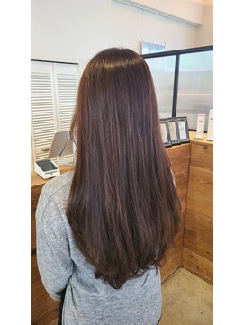 エイト オキナワ 沖縄新都心店(EIGHT okinawa) お客様スタイル_マロンベージュ