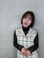 ガリカ 蔵前(Gallica)&nbsp;【竹之内蔵人】黒髪コンパクトボブ/大人ボブ/シースルーバング