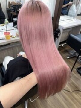 ネクサス 心斎橋(Nexus) シアーカラー セミディ カール 姫カット エクステ Nexus心斎橋