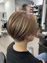 ヘアーサロン リーベ 東久留米店(Hair Salon Liebe)&nbsp;脱白髪染め ミルクティーカラー