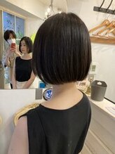 シェノン 赤羽店(CHAINON) まるみある大人の前髪なしボブ黒髪ボブショートが得意な美容室