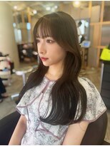 アリスバイアフロート 自由が丘(ALICe by AFLOAT) 韓国くびれヘア×オリーブカラー【自由が丘】