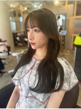 アリスバイアフロート 自由が丘(ALICe by AFLOAT) 韓国くびれヘア×オリーブカラー【自由が丘】
