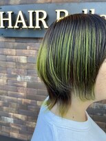 ヘアーベル(HAIR.Belle)&nbsp;ハイライトネオライムグリーン