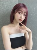 小顔になる肩上ボブヘア♪