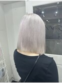 ダブルカラーホワイトベージュカラーケアブリーチハイトーン韓国