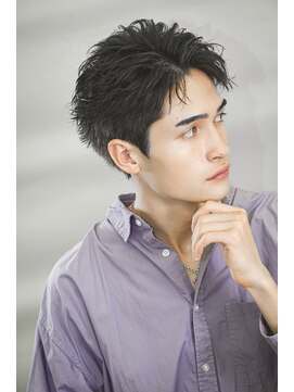 グレート(GREET) 短髪フェザーパーマ