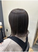 切りっぱなしボブ/メルティカラー/似合わせカット
