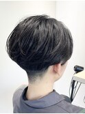 センターパート/刈り上げ女子/ハンサムショート/ショートカット