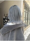 ブルーグレーバレイヤージュ【MIKITO】