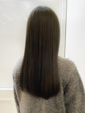 ヘアーアイスカルテット(HAIR ICI QUARTET) 大人可愛い透明感ブリーチなしくすみカラー艶グレージュ