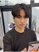 韓国前下がりセンターパート