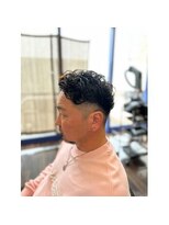 オレンジ(ORANGE)&nbsp;アップバングパーマ