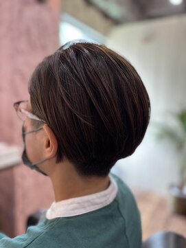 ロッソバイアルター 鎌取(ROSSO by aL-ter) くびれヘア/アプリコットオレンジ/ヘアセット/夏/鎌取/石橋