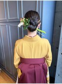 【e.dit tokyo Misa】卒業式ヘアセットヘアアレンジ着物ヘア
