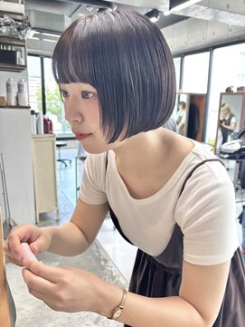 シック(sick) ミニボブ【福岡 パーマ デジタルパーマ 髪質改善】