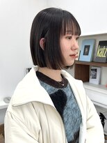 アム(am)&nbsp;ぱっつんボブ