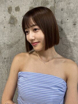 シーシンジュク 新宿南口(Sea shinjuku) ミディアム×暗めカラー［デザインカラー］