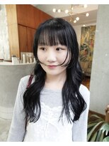 アペロ 柏(Apero)&nbsp;ブラックカラー/フェイスレイヤー/前髪/柏駅