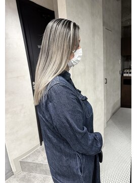 ★顔周り＆襟足が暗くならないシャドウルーツバレイヤージュ★