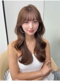 20代30代大人可愛いレイヤーカット髪質改善縮毛矯正ブリーチなし