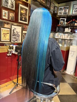 グリッツ (GLITZ) オーシャンブルー＆グレージュ＆ブラックハイトーンカラー