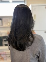 セブンルックス モカ 宇都宮鶴田店(7LOOKS mocha)&nbsp;レイヤーカット  透明感ブラックカラー