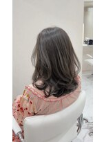 イオエ 表参道(ioe)&nbsp;黒髪/オリーブグレー/小顔/ココアベージュ/髪質改善/縮毛矯正