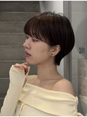 ショートカット/髪質改善縮毛矯正白髪ぼかしレイヤーカラーボブ