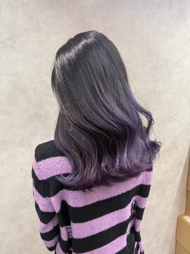 サニー 渋谷(SUNNY) バレイヤージュ、ハイライト、レイヤーカット、ダブルカラー