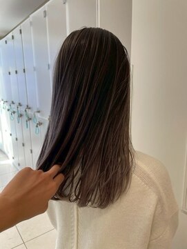 モードケイズエミュー(MODE K's eau) 髪質改善カラー×ioLuトリートメント【摂津本山/髪質改善】