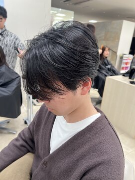 シャルムバイケンジ(Charm.by KENJE) ニュアンスパーマ/メンズパーマ/毛流れパーマ/メンズカット/銀座