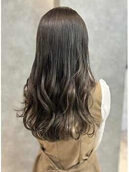 フーリィー 宇佐店(fully)の写真/【宇佐/中津】ナチュラルトレンドカラー◇fullyこだわり《キラテラカラー》で叶う抜群の透明感に感動◎