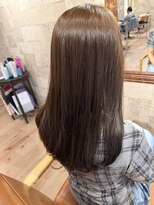 ヘアサロン アプリ(hair salon APPLI) 美髪ストレート×ショコラブラウン