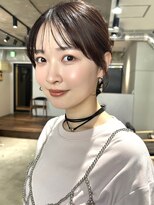 シンス 銀座(since)&nbsp;ヘアセット／ヘアアレンジ/編み下ろしアレンジ/顔まわりカット