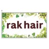 ラクヘアー 六本松店(rak hair)のお店ロゴ