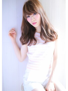 ルーヴル 西宮北口(Louvre) 【透明感☆グレージュカラー】ヘーゼルベージュニュアンスカラー