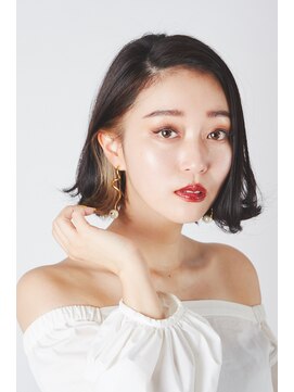 ヘアサロン アティリー(Hair Salon Attirer) 外ハネから見えるインナーカラー【Attirer 飯田裕之】