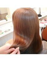ヘアメイクアンドスパ エステ カエル(Hair make&SPA Kaeru)&nbsp;☆キューティクル補修プラス縮毛矯正( *´艸｀)毛先までしっとり
