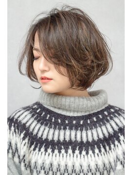 チャンプ 小阪店(Champ) 【Champ小阪】ハイライトをON★前下がりショートボブ【合田】