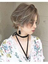 クロム(CHROM) ハイライトボブ20代30代40代髪質改善白髪染め入間武蔵藤沢駅