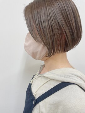 ガレリアエレガンテ 名駅店(GALLARIA Elegante) GALLARIA  骨格にフィットしたショートヘア × グレージュカラー