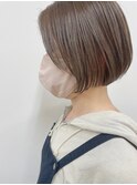 GALLARIA  骨格にフィットしたショートヘア × グレージュカラー