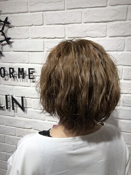 ヘア スパ ビューティー エールフォルム(HAIR SPA BEAUTY YELLFORME) ハイライトベージュstyle