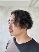 ジョニーメン 中野店(Johnny MEN)&nbsp;JohnnyMEN中野ミディアムツーブロックスパイラルパーマ