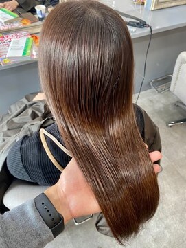 ジーナ 新宿(Zina) 髪質改善＊大人かわいいコテ巻き＊デジタルパーマ【Zina 新宿】