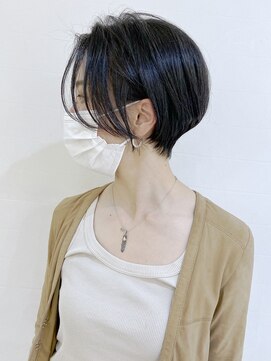 モリオフロムロンドン 松戸店(Morio from London) 【松戸　ムラマツ】前髪なし　ショートボブ　30代40代