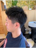 ツーブロックショートレイヤー